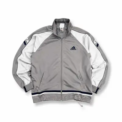 Adidas Vintage Grey Track Jacket