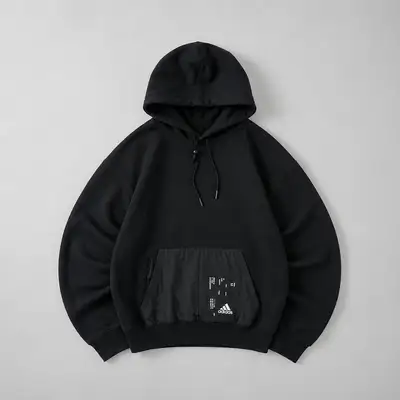 Adidas Utility Pocket Pullover Hoodie – Black