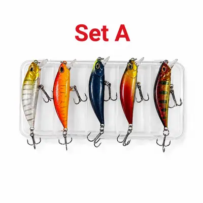 Minnow Set 5pcs 5grams