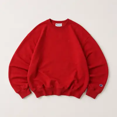Champion Reverse Weave Crewneck Sweatshirt – Red