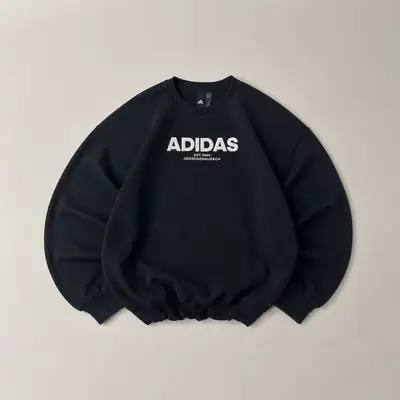 Adidas Heritage Logo Crewneck Sweatshirt