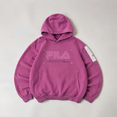 FILA Athletics Pink Pullover Hoodie