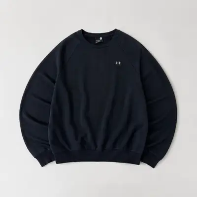 Under Armour Essential Crewneck Sweatshirt – Black