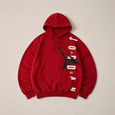 Jordan Jumpman Red Graphic Pullover Hoodie