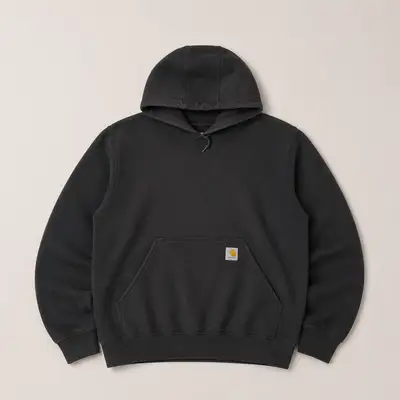 Carhartt Essentials Black Pullover Hoodie