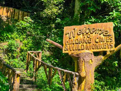 Hindang Caves and Wild Monkeys