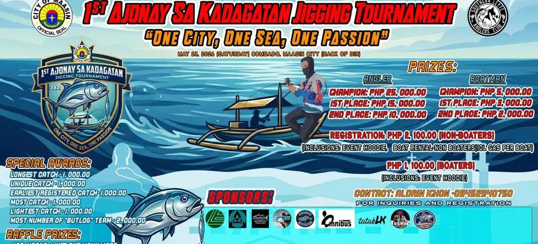 Maasin City Fishing Jigging Tournament