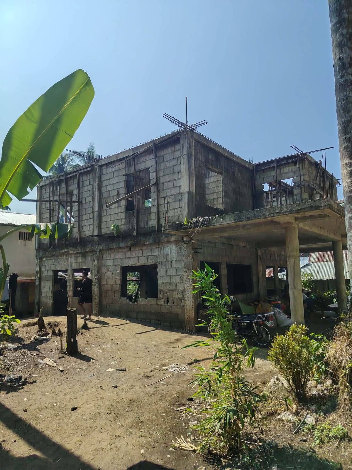 Partially Built House and Lot in Silago