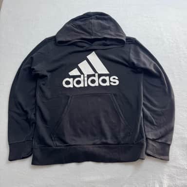 Adidas Black Hoodie Sml