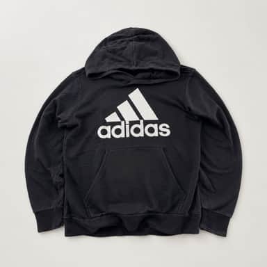 Adidas Big Logo Black Pullover Hoodie