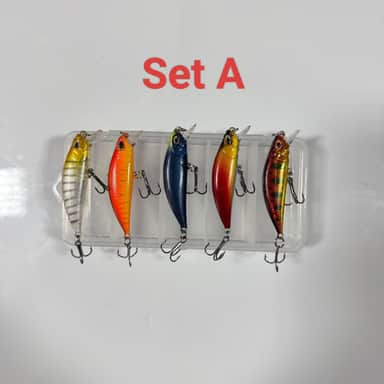 Minnow Set 5pcs 5grams